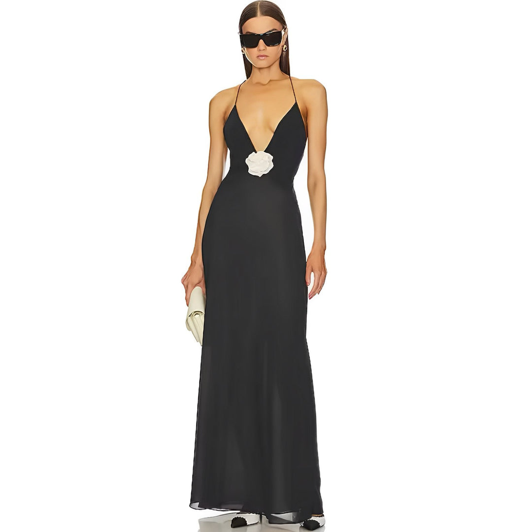 Aveline Maxi Dress VERITI Black S 