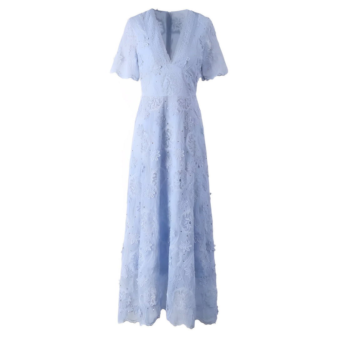 Claudine Maxi Dress VERITI Blue S 