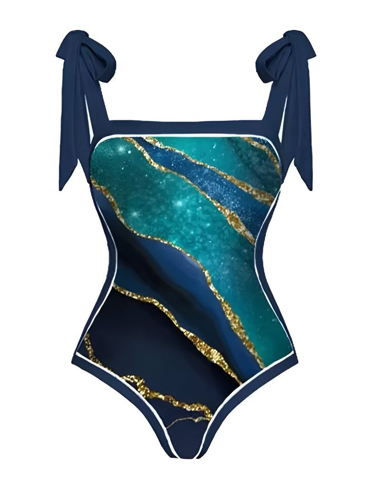 Cyrielle One-Piece Swimsuit and Sarong Set VERITI 