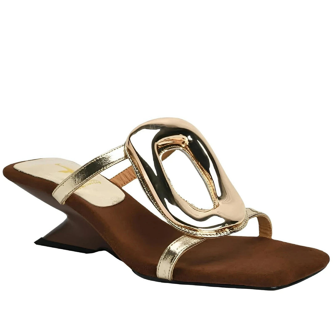 Estelle Open-Toe Sandals VERITI Gold 4.5 