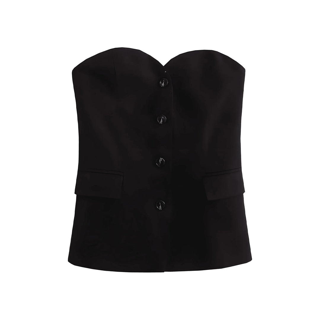 Genevieve Strapless Corset VERITI Black S 