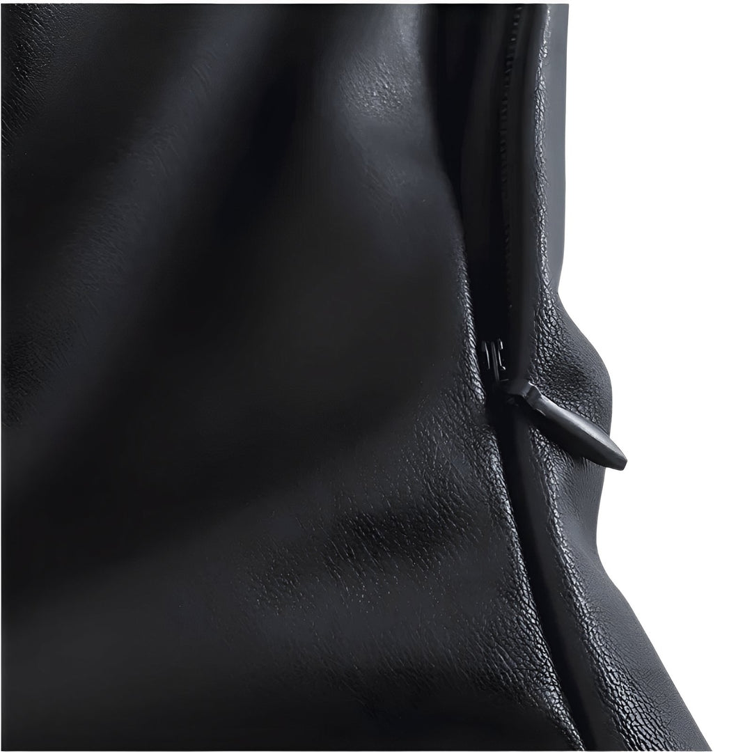 Gia Faux Leather Midi Dress VERITI 