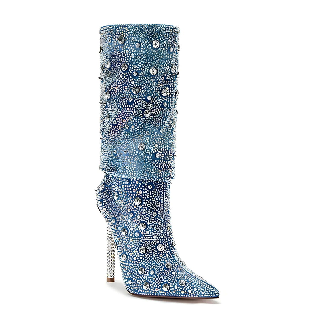 Giselle Rhinestone Boots VERITI 5 