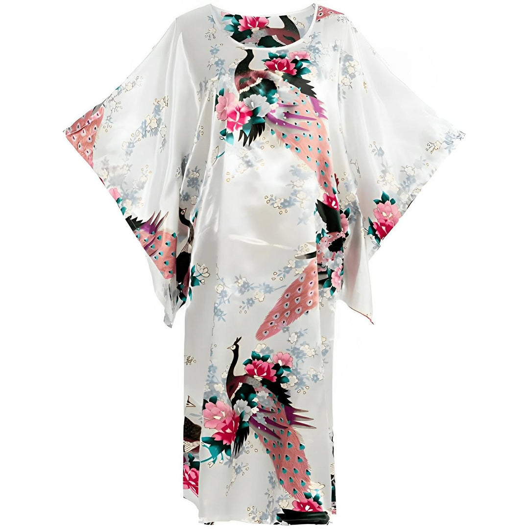 Iris Kimono Nightgown - White VERITI 