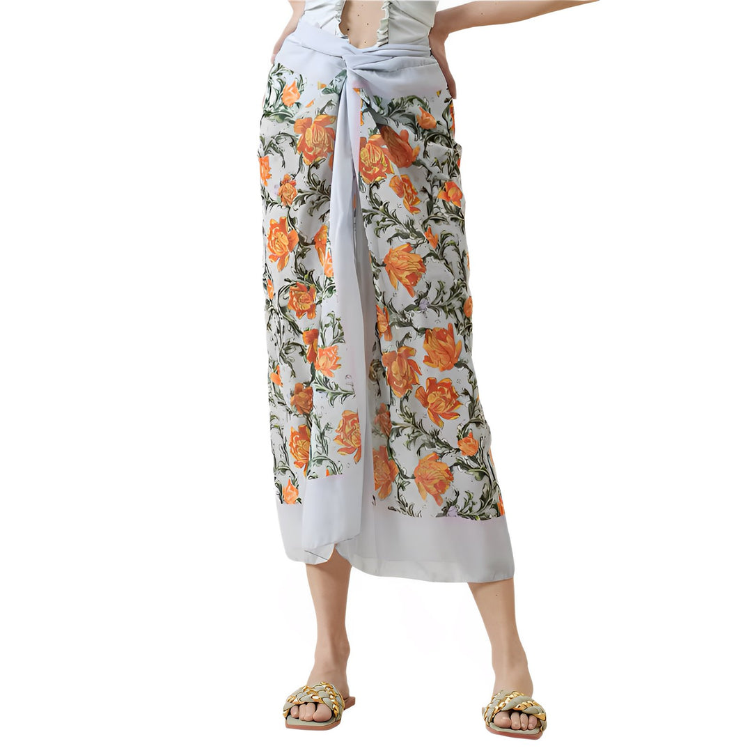 Laure One-Piece Swimsuit and Sarong Set VERITI 
