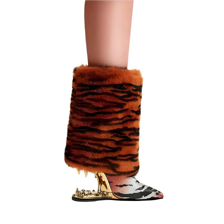 Leona Fur Ankle Boots VERITI 