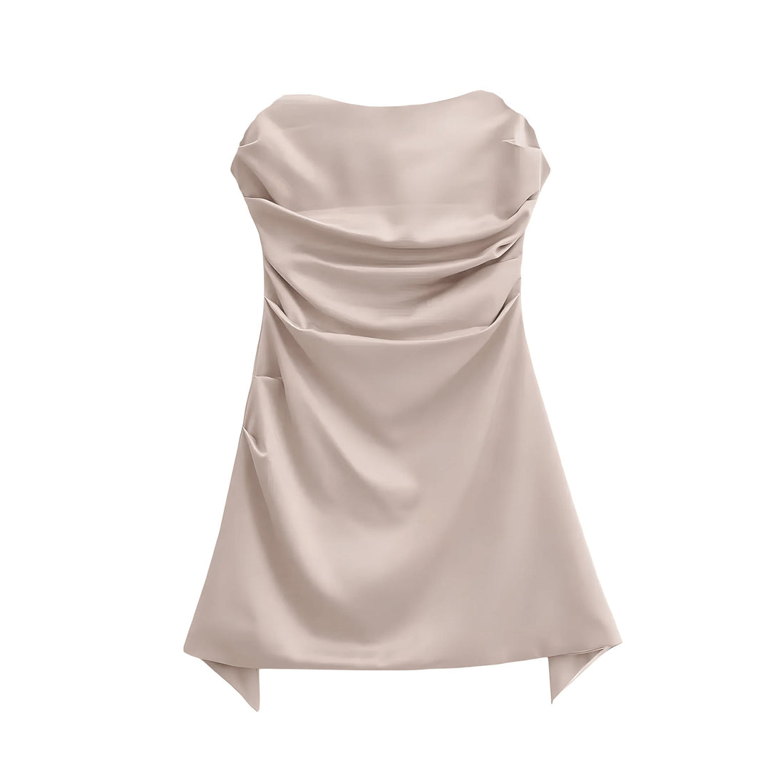Lorraine Midi Dress VERITI Khaki S 