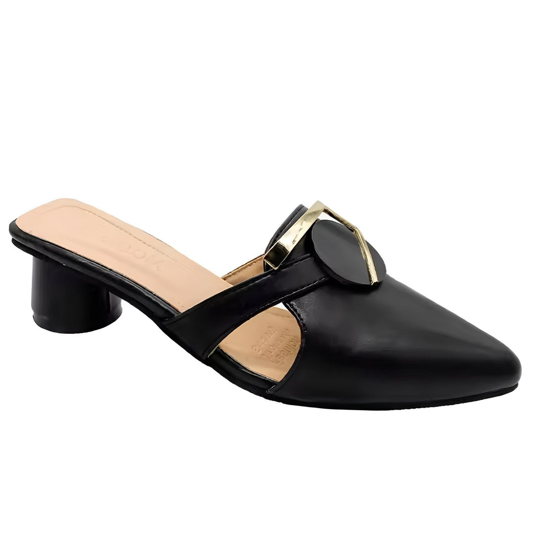 Lucille Faux Leather Pumps VERITI Black 5.5 