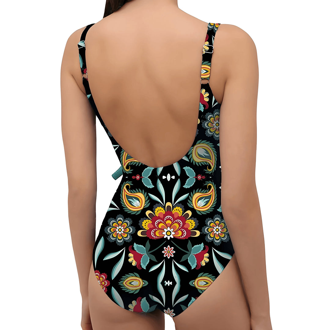 Mathilde One-Piece Swimsuit and Sarong Set VERITI 