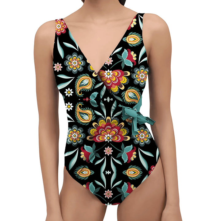 Mathilde One-Piece Swimsuit and Sarong Set VERITI 