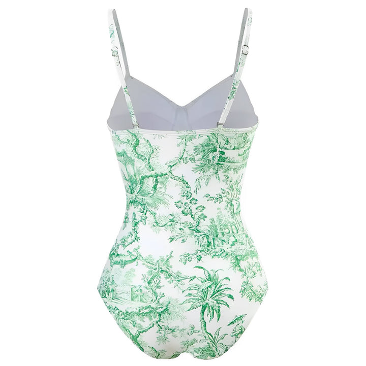 Renee One-Piece Swimsuit and Sarong Set VERITI 