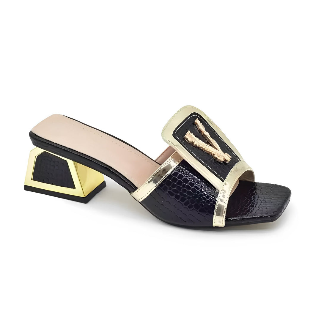 Sidonie Open-Toe Sandals VERITI Black 7 