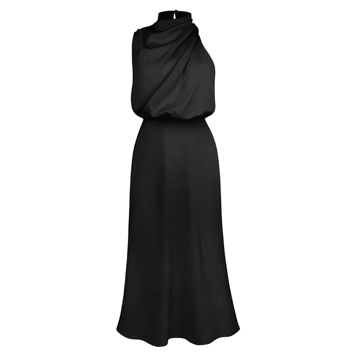 Sylvie Midi Dress VERITI Black S 