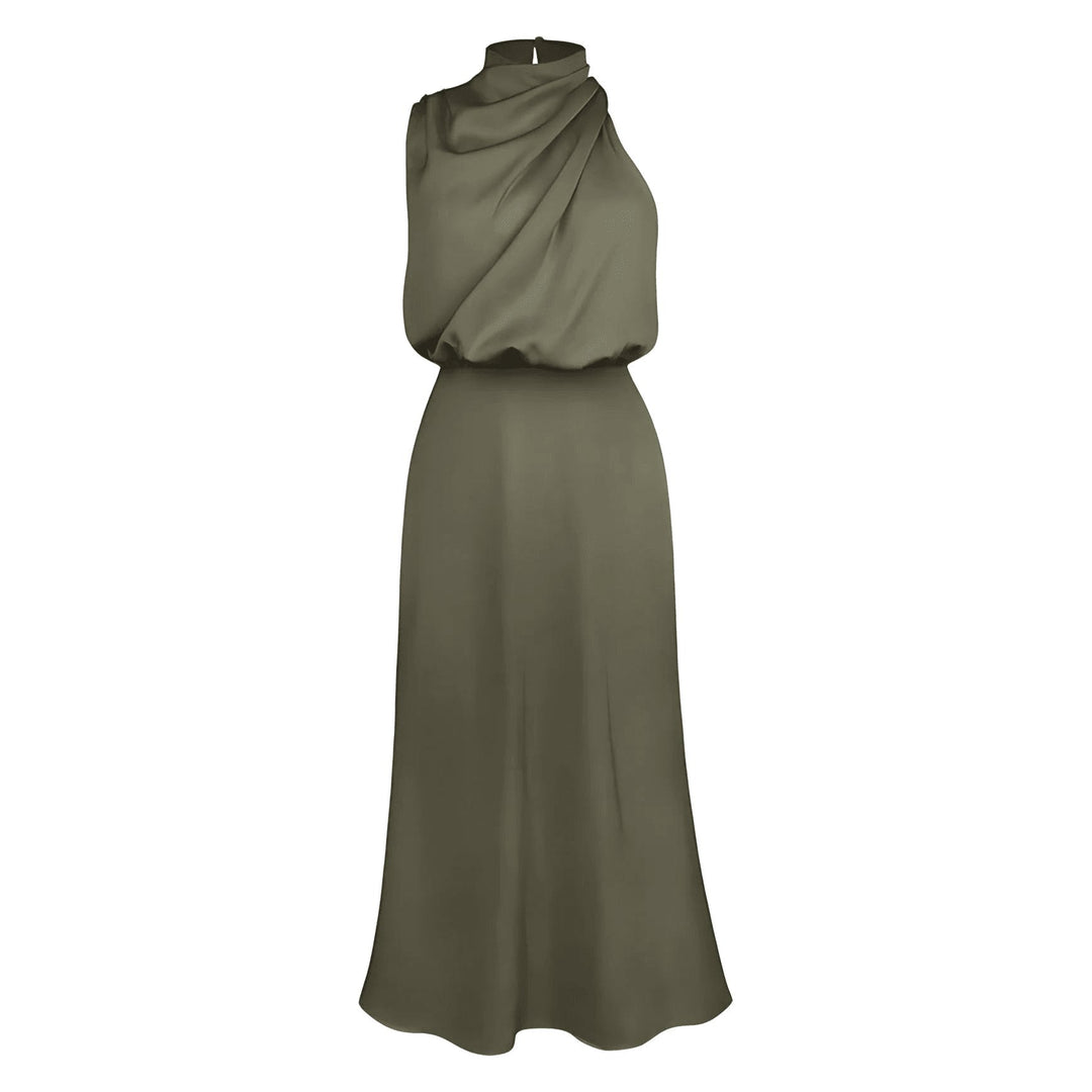Sylvie Midi Dress VERITI Forest S 