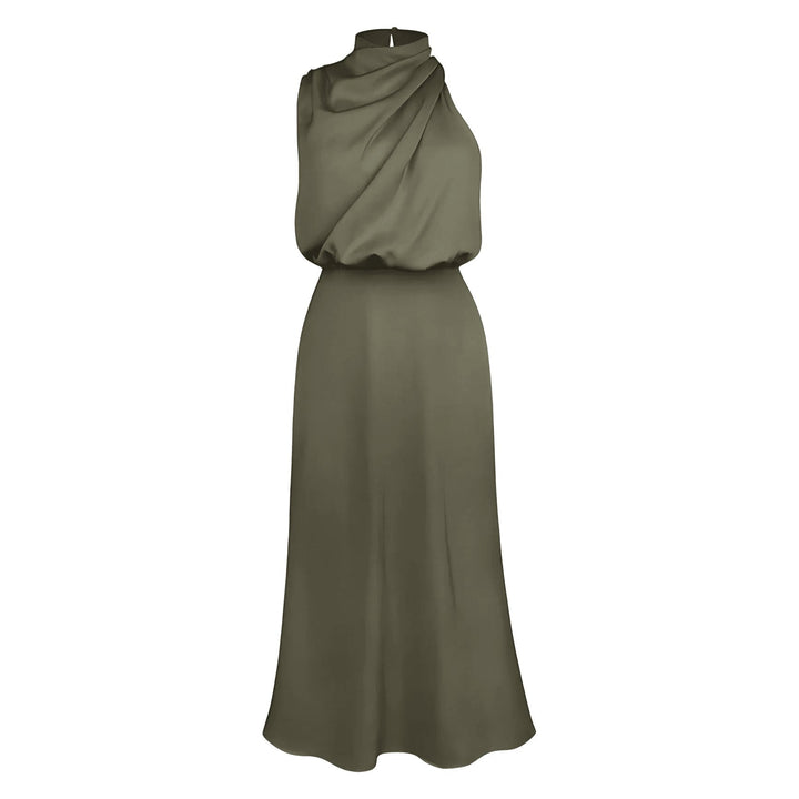 Sylvie Midi Dress VERITI Forest S 