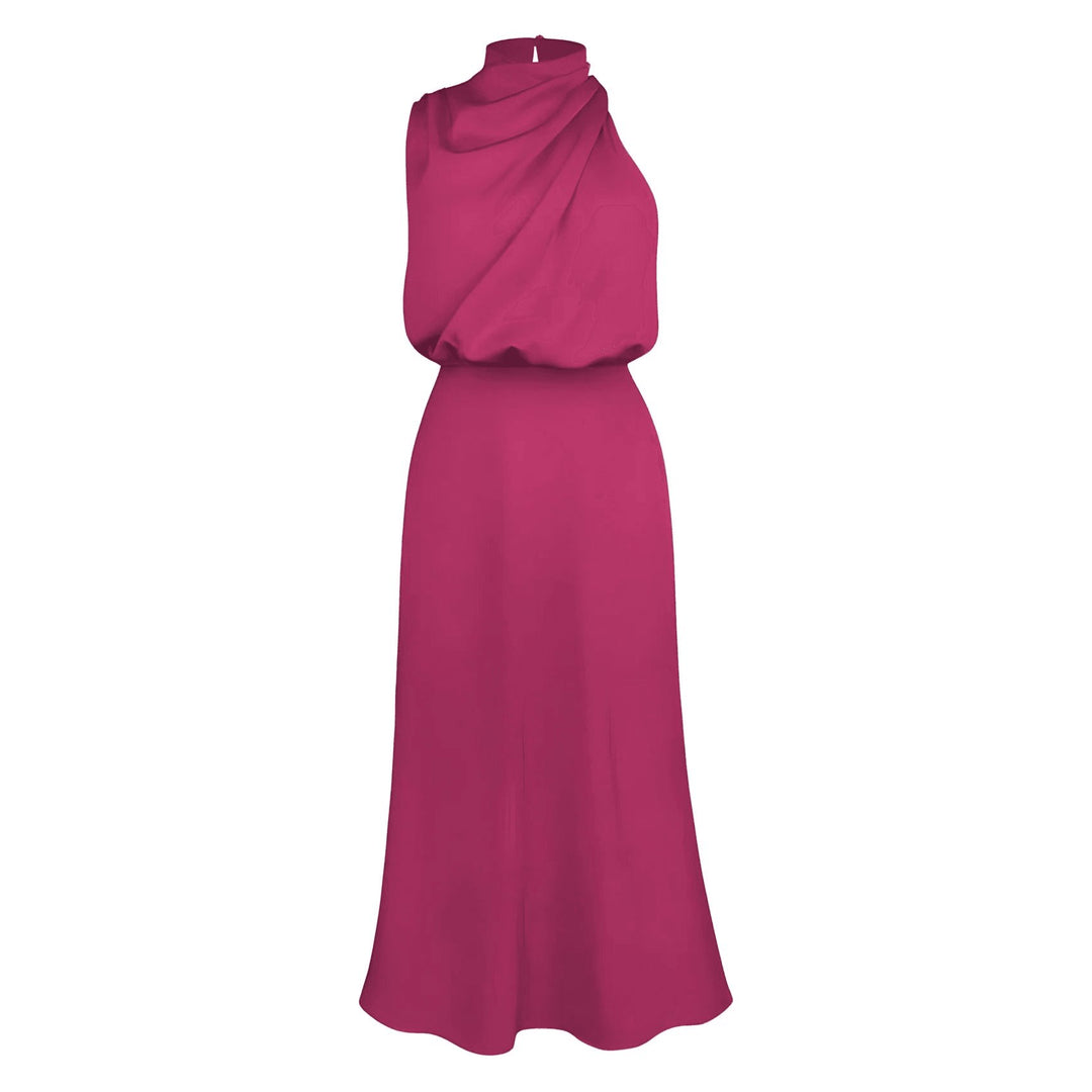 Sylvie Midi Dress VERITI Fuchsia S 