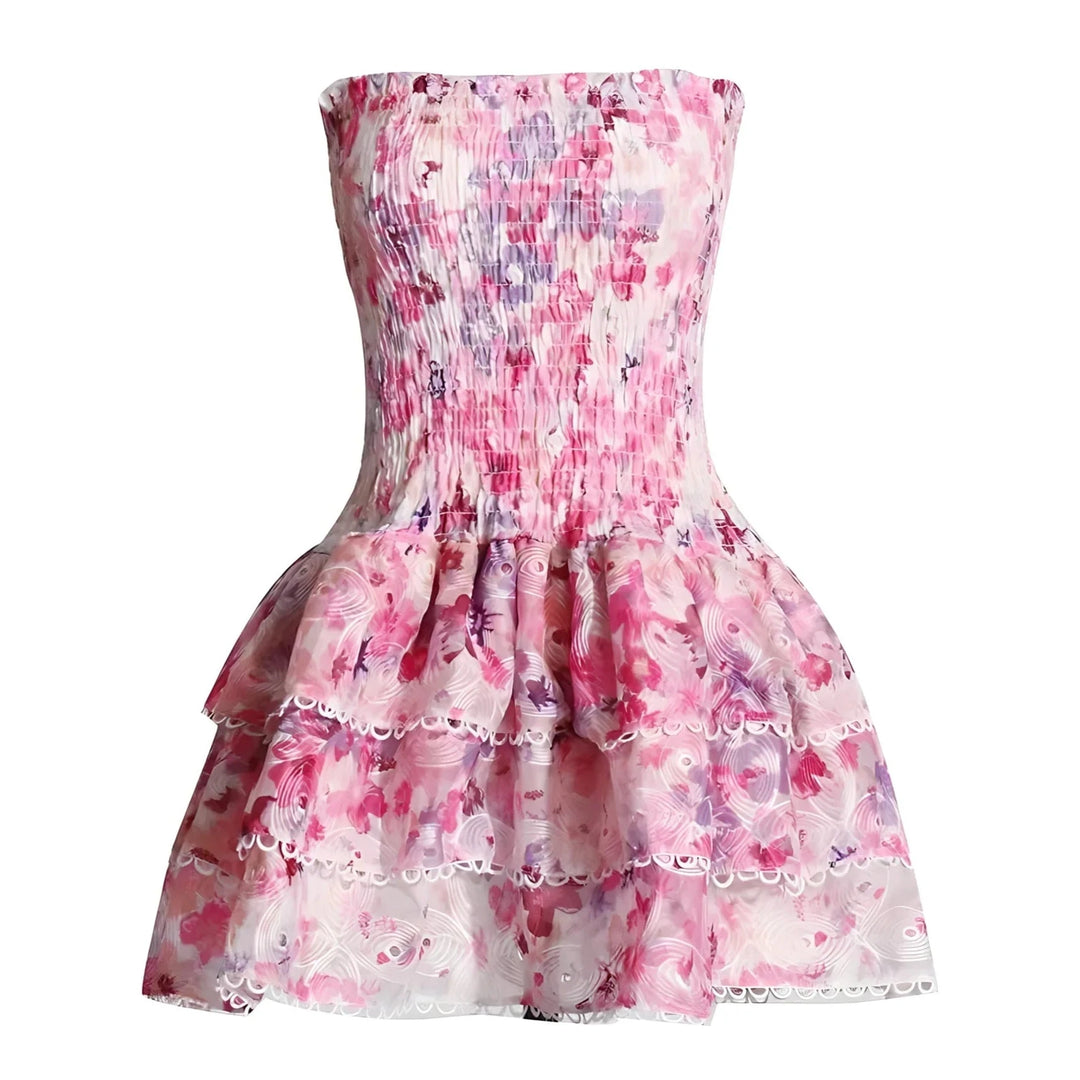 Sylvie Mini Dress VERITI Pink S 