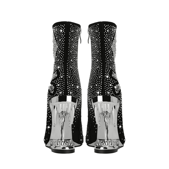 Victoire Rhinestone Ankle Boots VERITI 